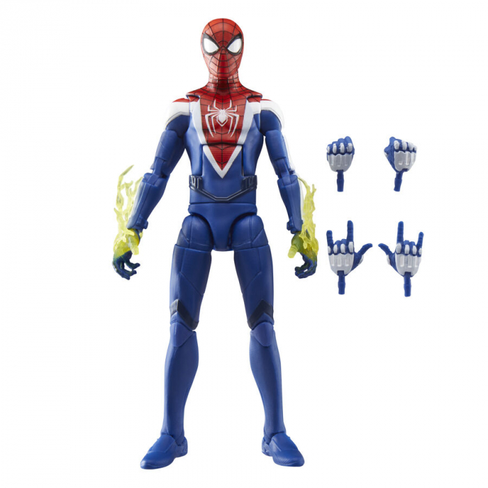 Figurina Hasbro Miles Morales Upgraded Suit Style Spider-Man 2 Marvel Legends 15cm [2]