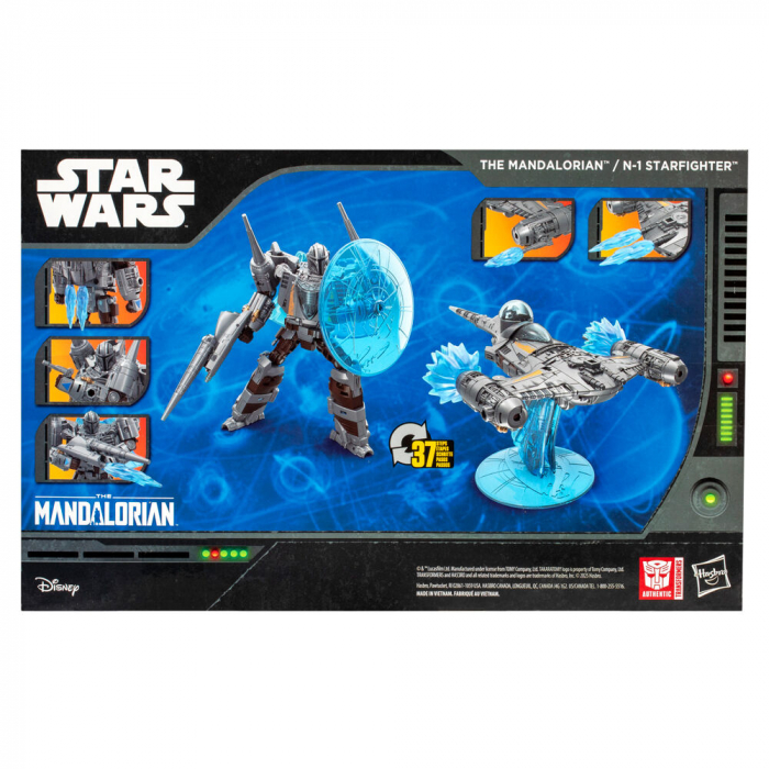 Figurina Hasbro N-1 Starfighter The Mandalorian Star Wars Transformers 19cm [7]