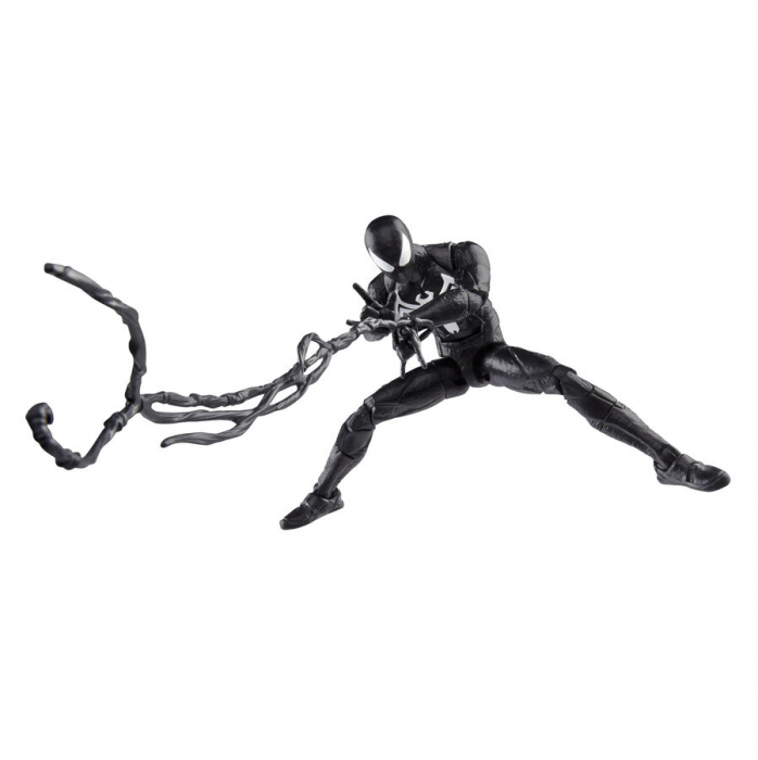 Figurina Hasbro Peter Parker Black Suit Spider-Man 2 Marvel Legends 15cm [3]