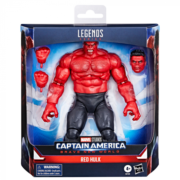 Figurina Hasbro Red Hulk Brave New World Capitan America Marvel 15cm [2]