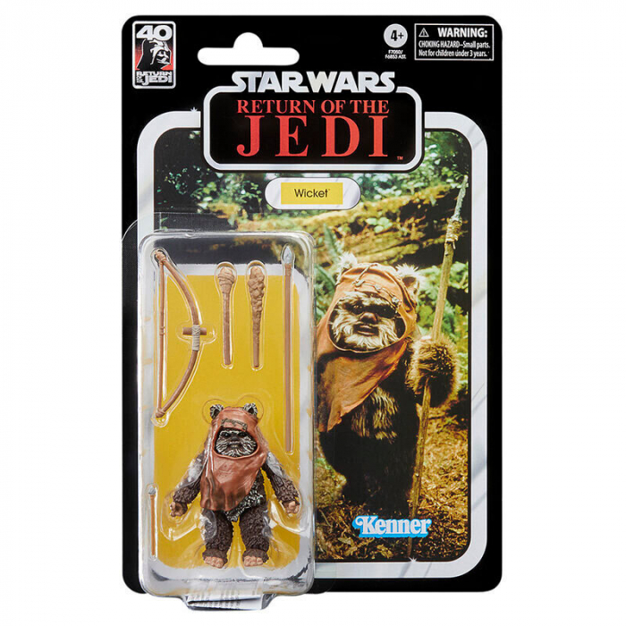 Figurina Hasbro Wicket 40th Anniversary Return on the Jedi Star Wars 15cm [3]