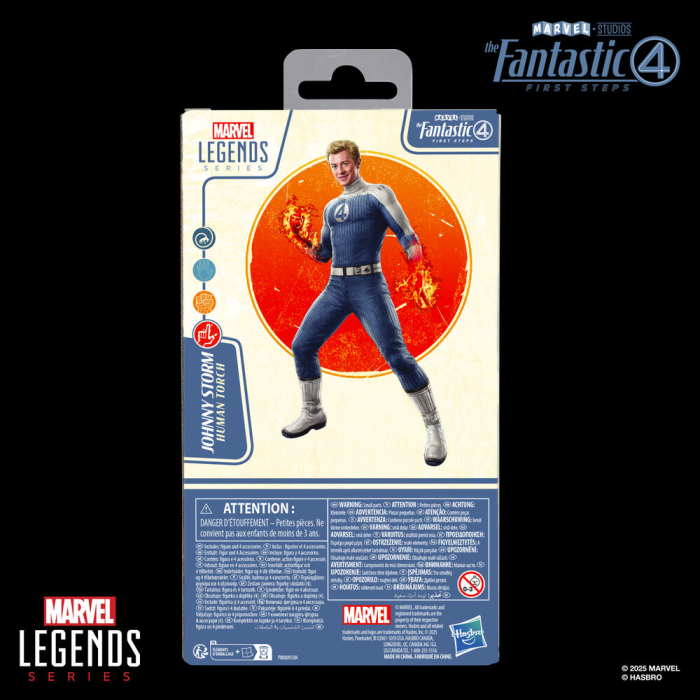 Figurina Johnny Storm Los 4 Fantasticos Marvel 15cm [6]