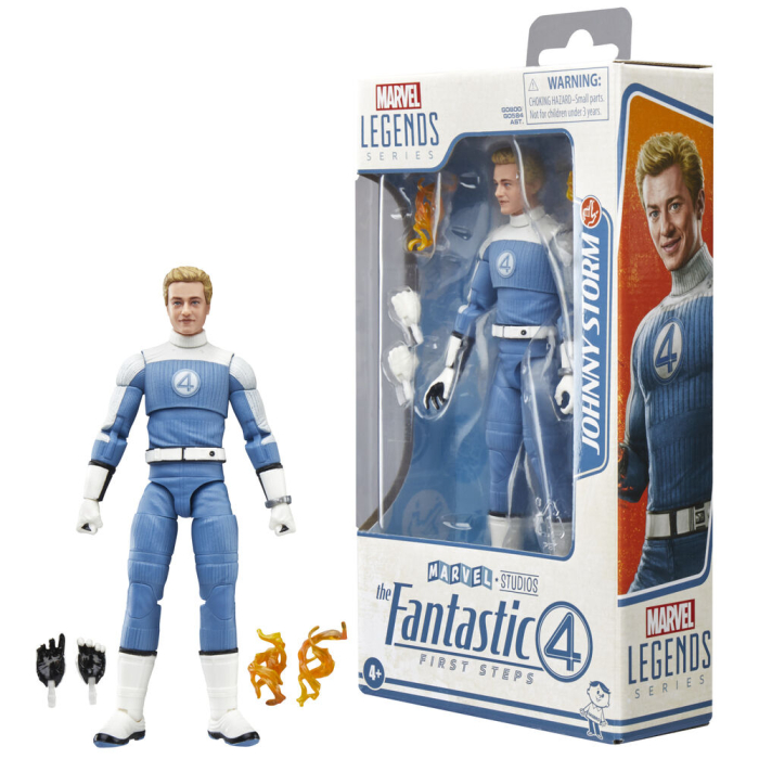 Figurina Johnny Storm Los 4 Fantasticos Marvel 15cm [4]