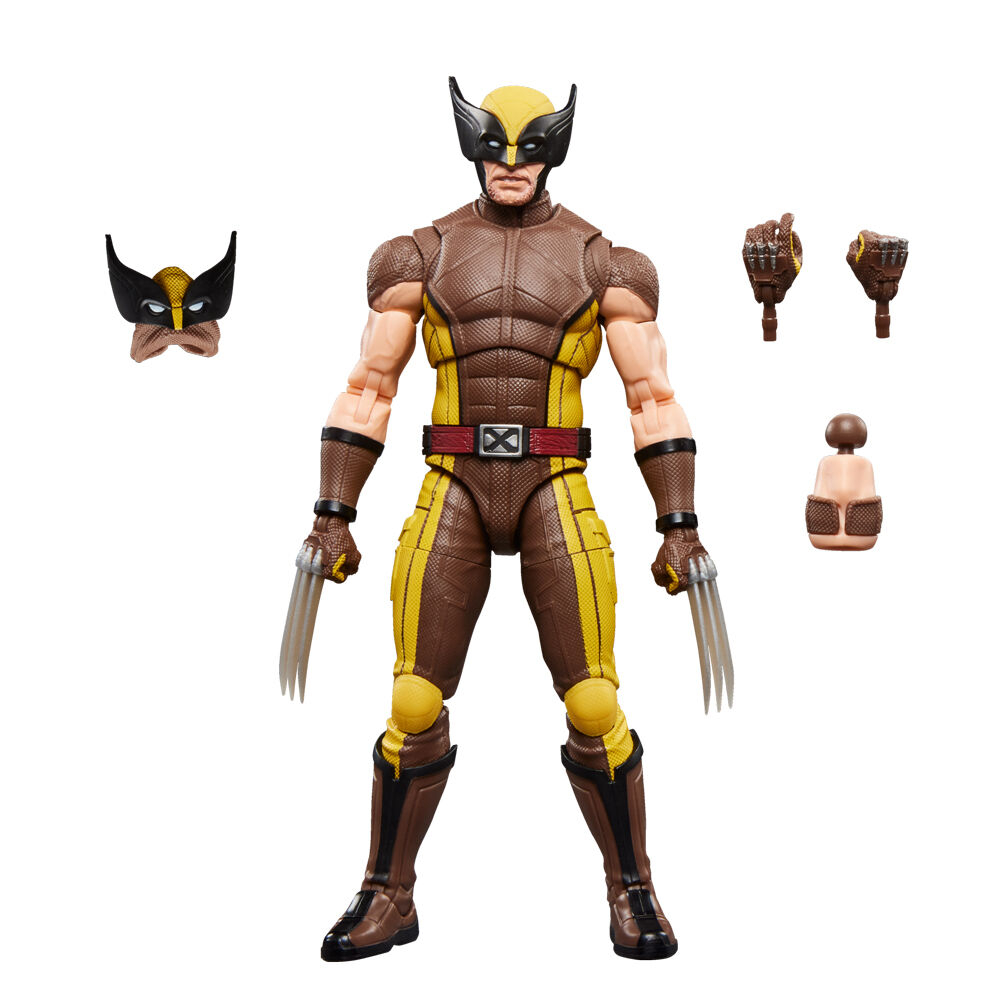 Figurina Marvel Legends Series Deadpool & Wolverine - Wolverine Brown Suit 15cm [2]