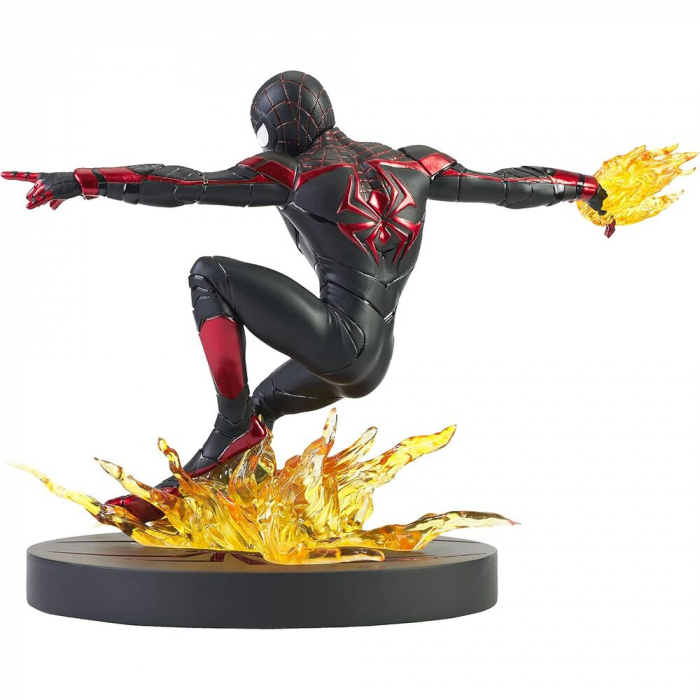 Figurina Miles Morales Spiderman PS5 Marvel Gallery Comic 18cm [2]