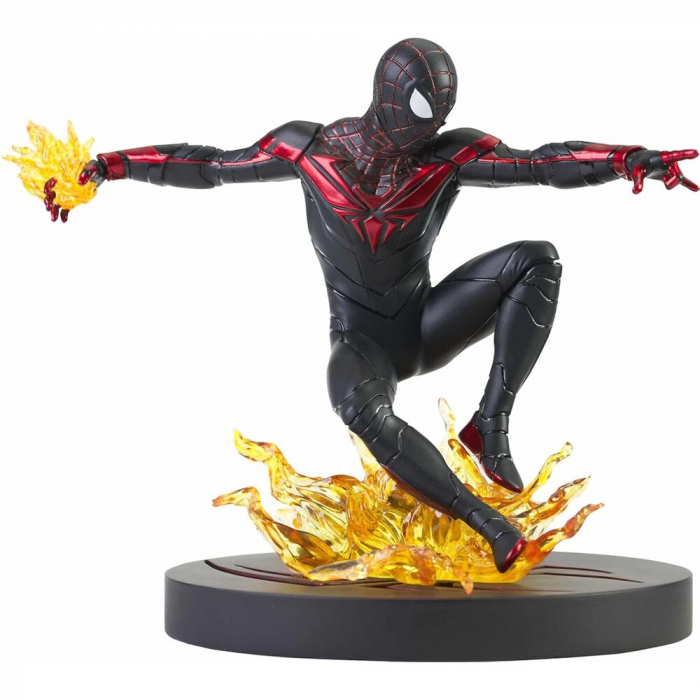 Figurina Miles Morales Spiderman PS5 Marvel Gallery Comic 18cm [1]