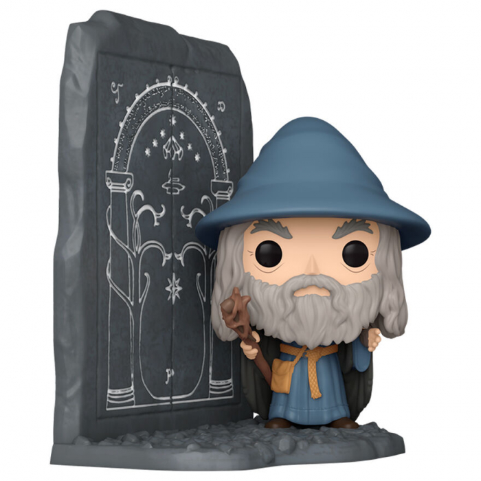 Figurina POP Deluxe Stapanul Inelelor Gandalf cu Usile lui During [1]