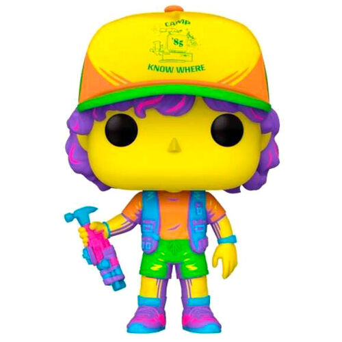Figurina POP Stranger Things Dustin in Beef Black Light Exclusive [2]