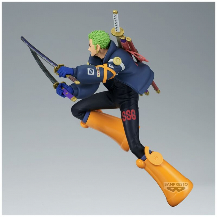 Figurina Roronoa Zoro Battle Record Collection One Piece 16cm [4]