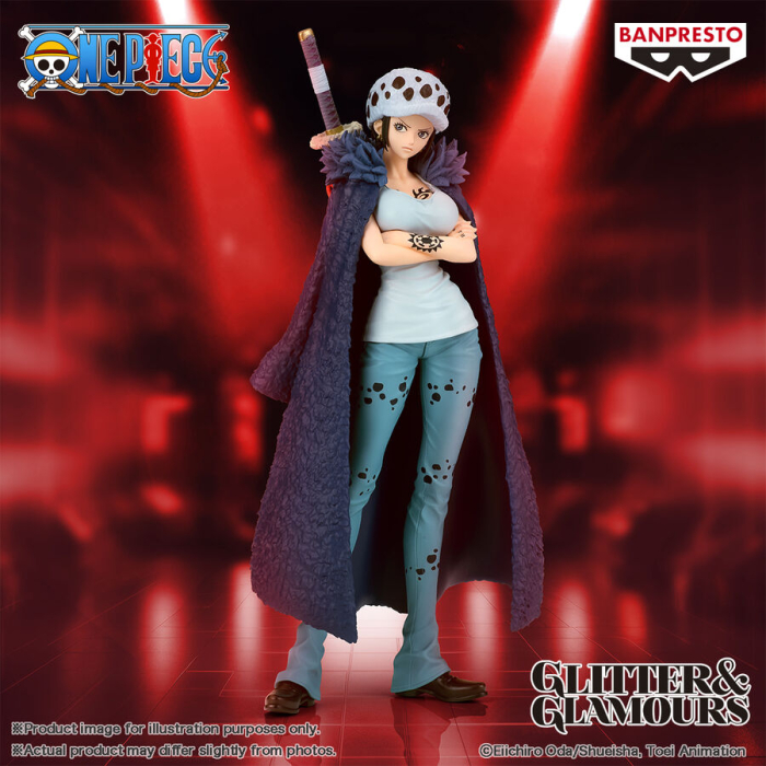 Figurina Trafalgar Law Glitter & Glamours One Piece 23cm [4]