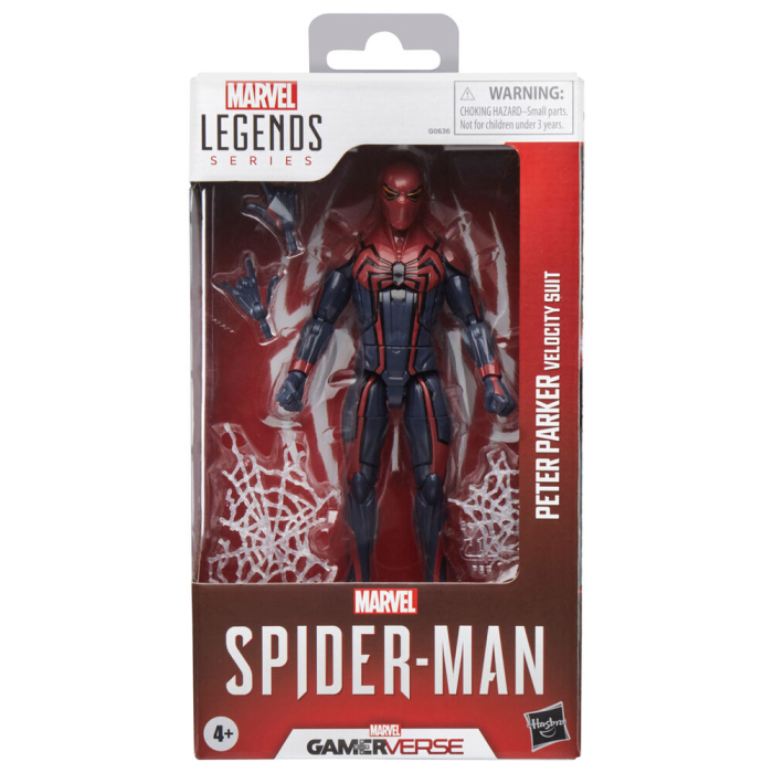 Figurina Velocity Suit Peter Parker Spider-Man Gamerverse Marvel Legends Series 15cm [3]