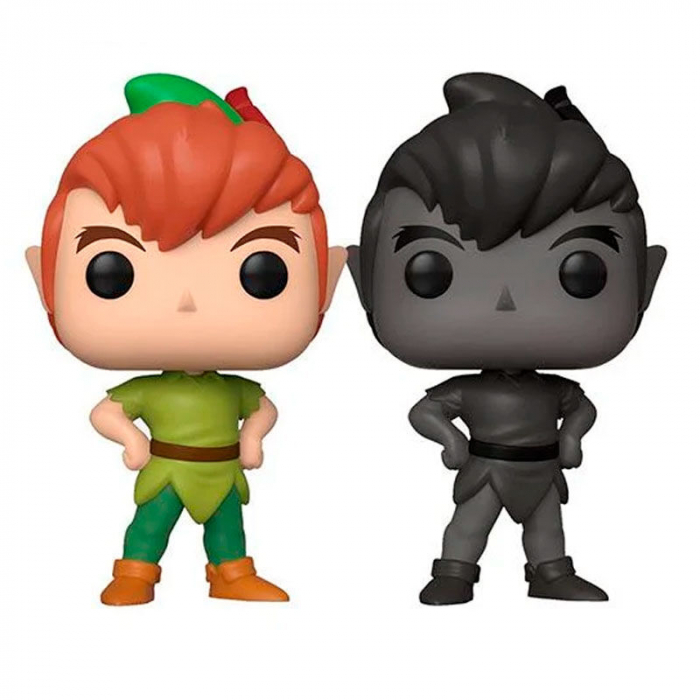 Figurine vinil, FunKo, POP Disney Peter Pan & Peter Pans Shadow, set, 9cm [2]