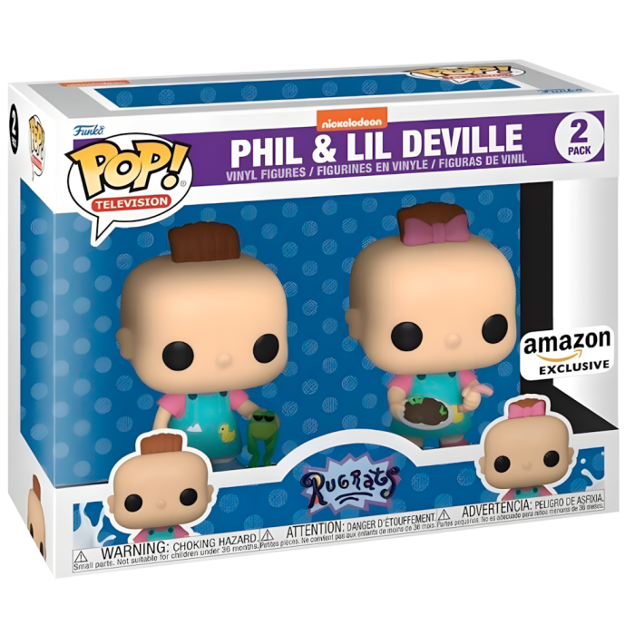 Funko POP 2 figurine Rugrats Phil și Lil Exclusive [2]