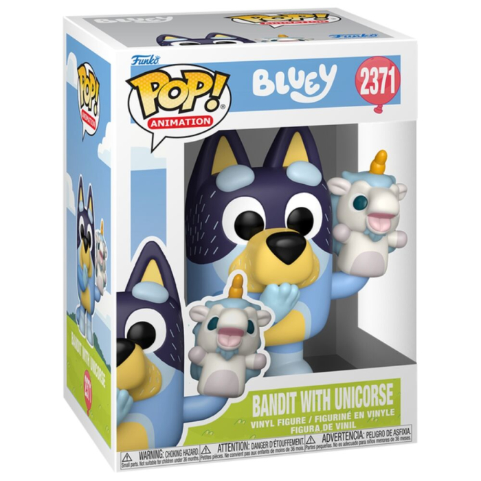 Funko POP Bluey Bandit with Unicorse [2]