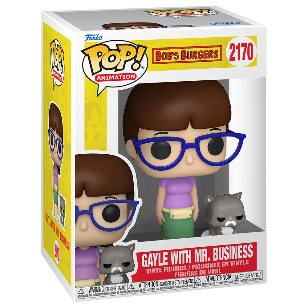 Funko POP Burgers Gayle with Mr. Business [2]