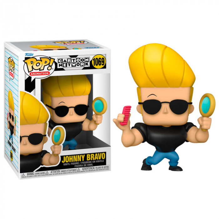 Funko POP Cartoon Network Johnny Bravo - Johnny with Mirror and Comb [2]