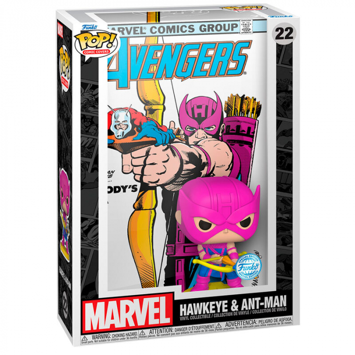 Funko POP Comic Cover Marvel Avengers Hawkeye  Ant-Man Exclusive [2]