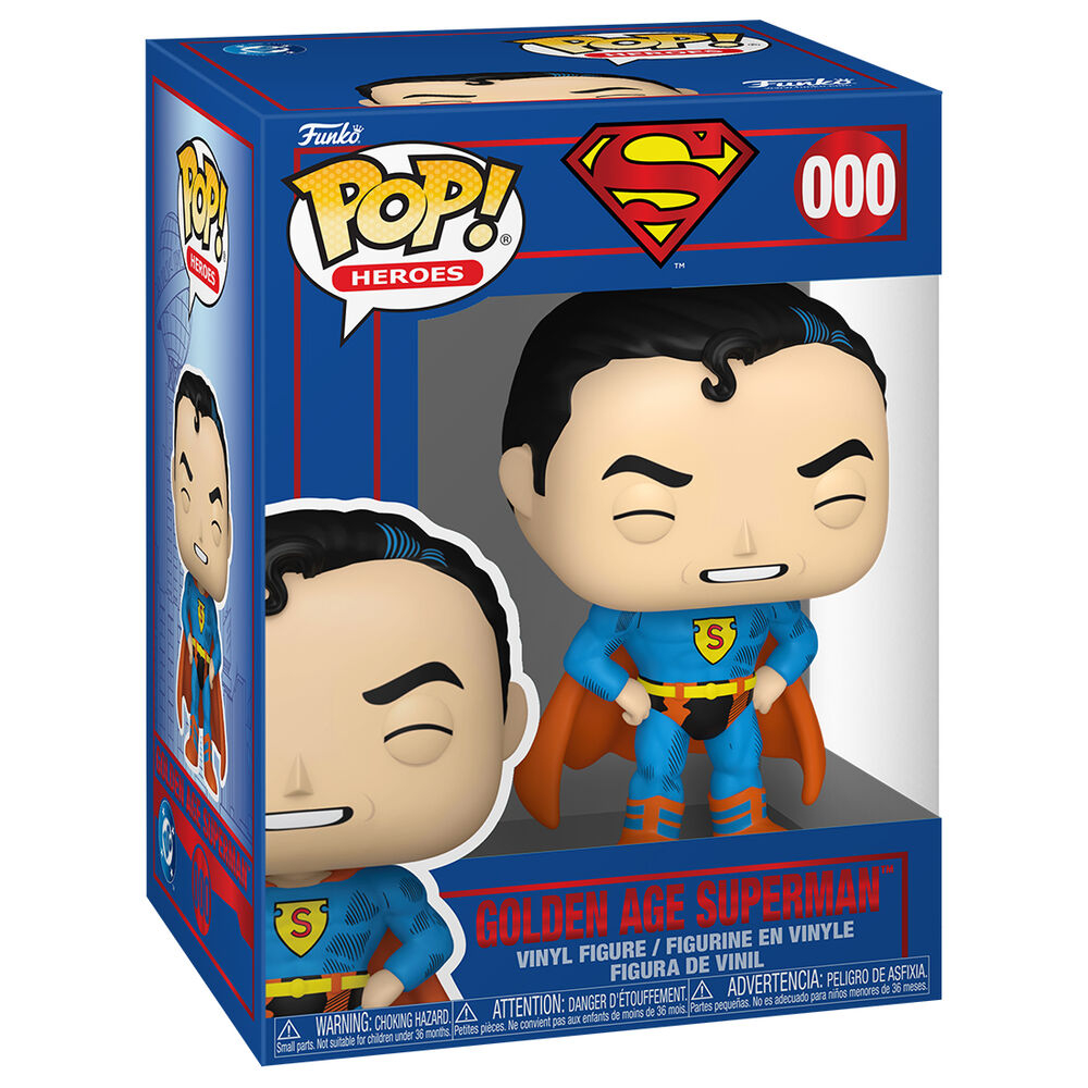 Funko POP DC Comics Superman Golden Age Superman [2]