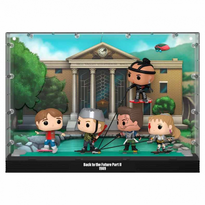 Funko POP Deluxe Inapoi in viitor Hoverboard Chase [2]