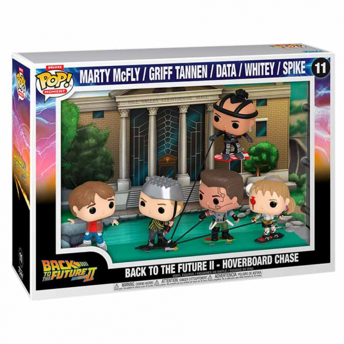 Funko POP Deluxe Inapoi in viitor Hoverboard Chase [1]