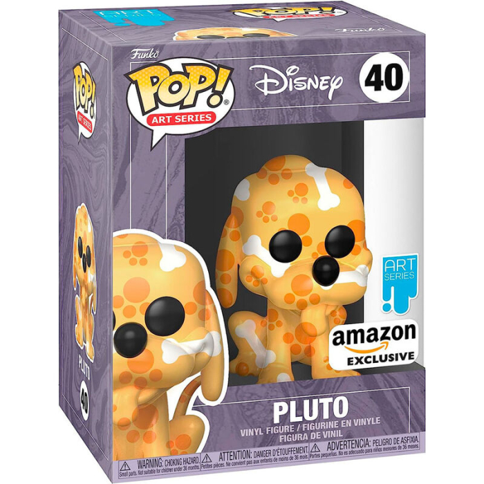 Funko POP Disney Pluto Artist + Cutie Exclusive [2]