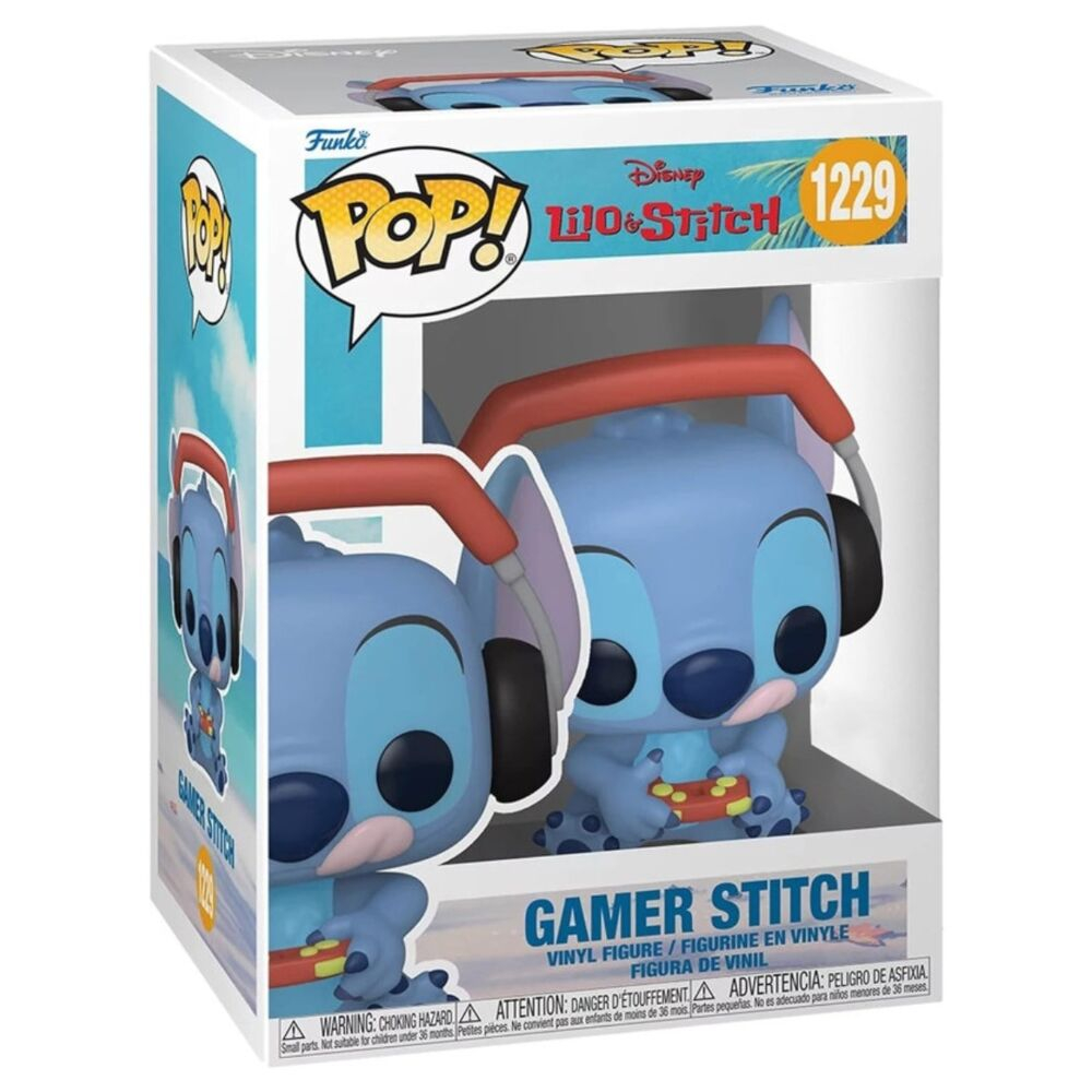 Funko POP Disney Stitch Gamer Stitch Exclusive [2]