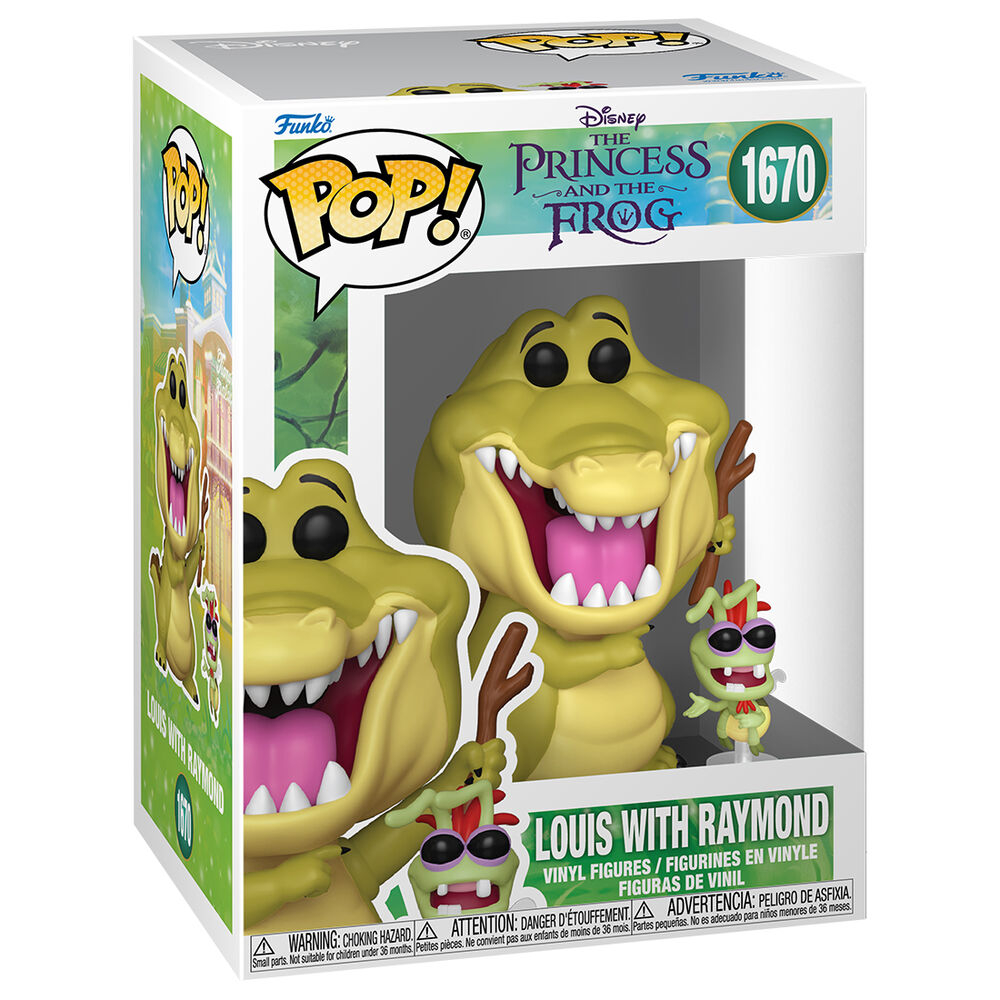 Funko POP Disney Tiana si Broasca Louis cu Raymond [2]
