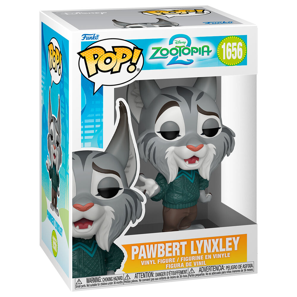 Funko POP Disney Zootopia 2 Pawbert Lynxley [2]