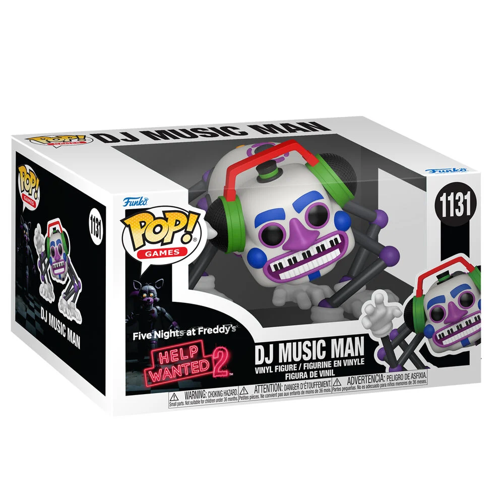 Funko POP Five Nights at Freddys Help Wanted 2 DJ Music Man [2]