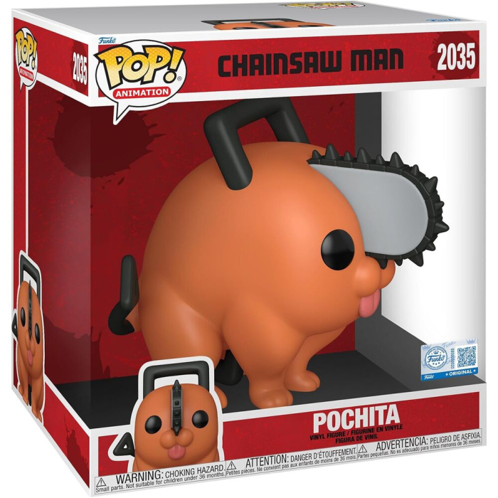 Funko POP Jumbo Chainsaw Man Pochita 25cm [2]