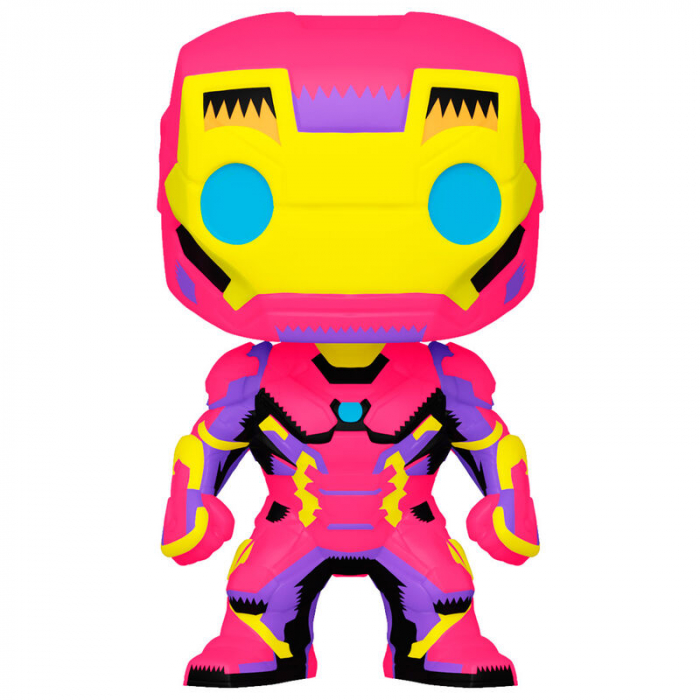 Funko POP Marvel Iron Man Black Light Exclusive [1]