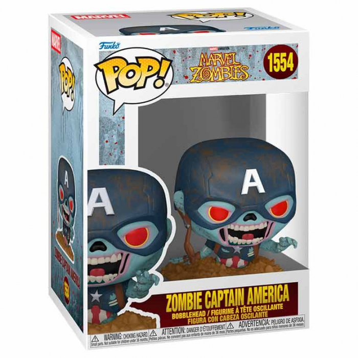 Funko POP Marvel - Marvel Zombies Capitan America [2]