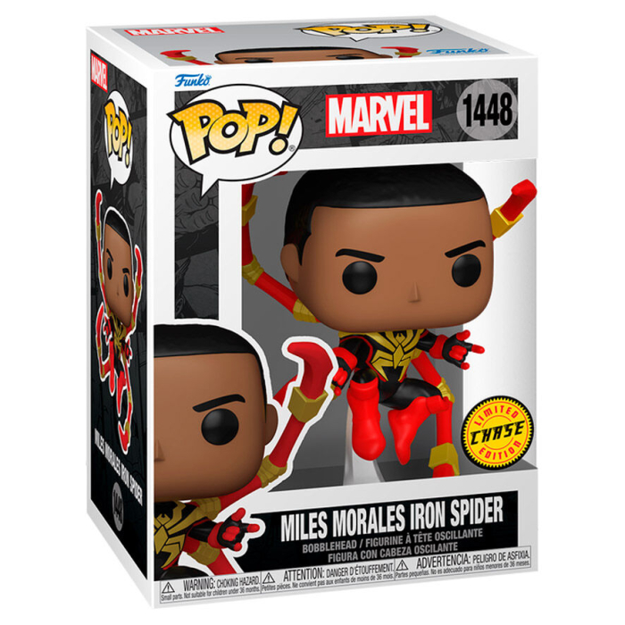 Funko POP Marvel Miles Morales Iron Spider Chase [2]