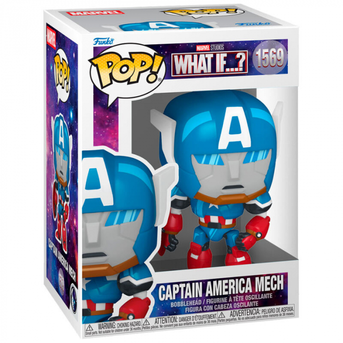 Funko POP Marvel What If..? Capitan America Mech [2]