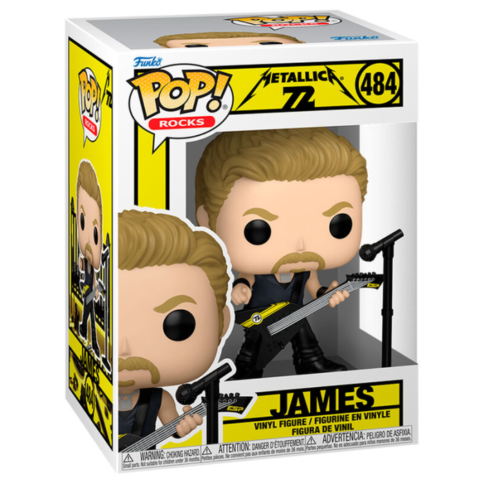 Funko POP Metallica 72 James [2]