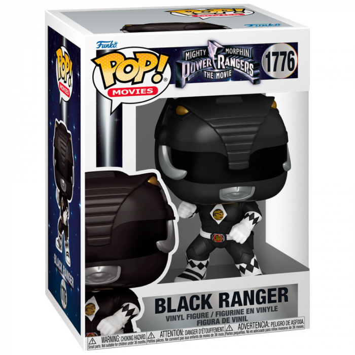 Funko POP Mighty Morphin Power Rangers Black Ranger [2]