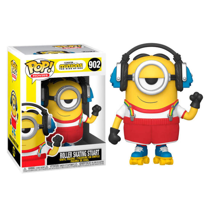 Funko POP Minions 2 Roller Skating Stuart [2]