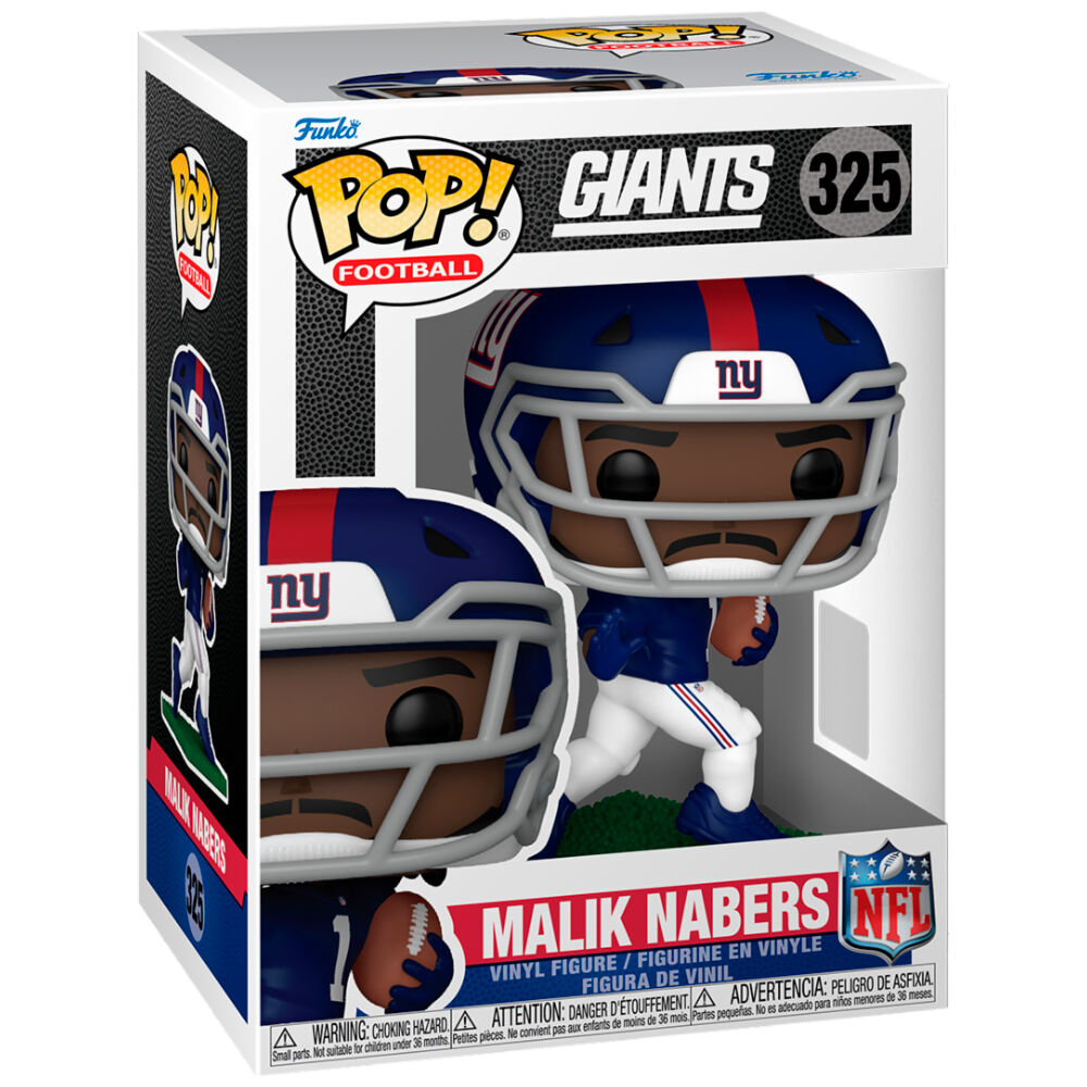 Funko POP NFL Giants Malik Nabers [2]