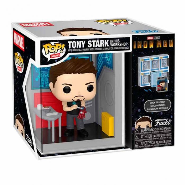Funko POP Nooks Marvel Tony Stark in His Workshop [2]