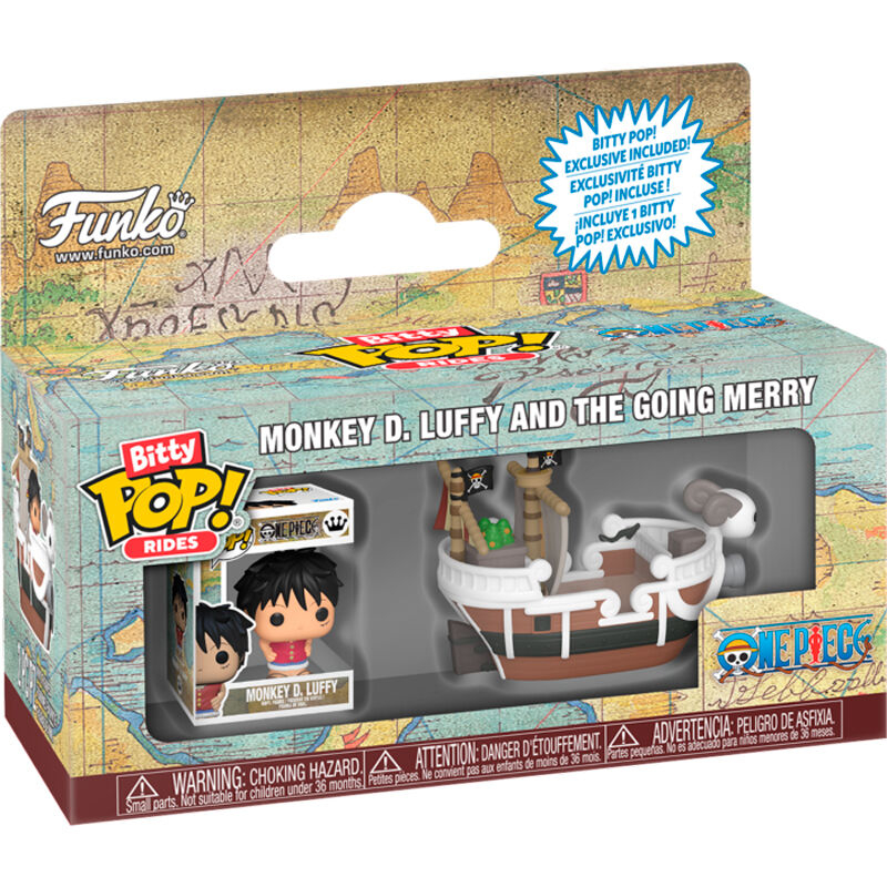 Funko POP, One Piece, Monkey D. Lufy și Going Merry [2]