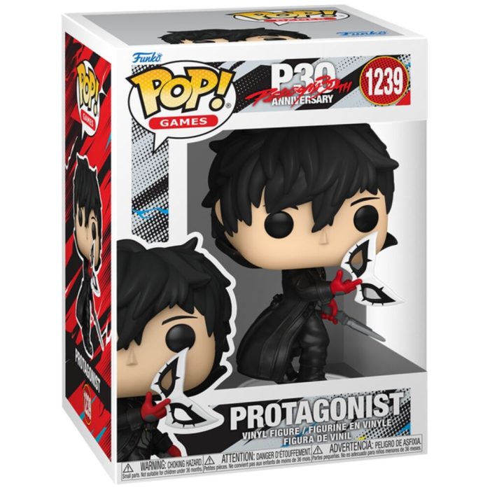Funko POP Persona 5 Protagonist Ren 30th Anniversary [2]