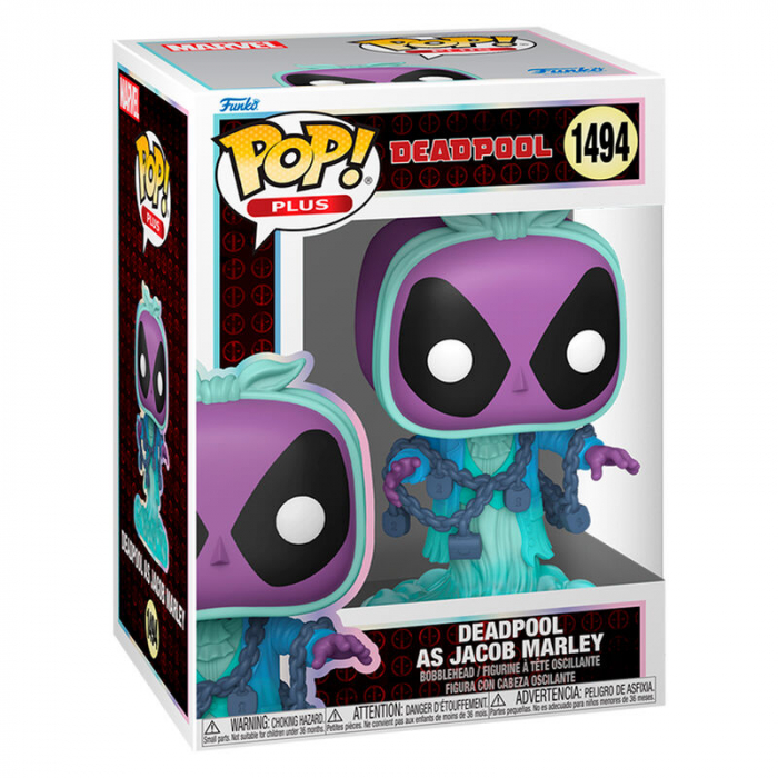 Funko POP Plus Marvel Deadpool - Deadpool as Jacob Marley [2]