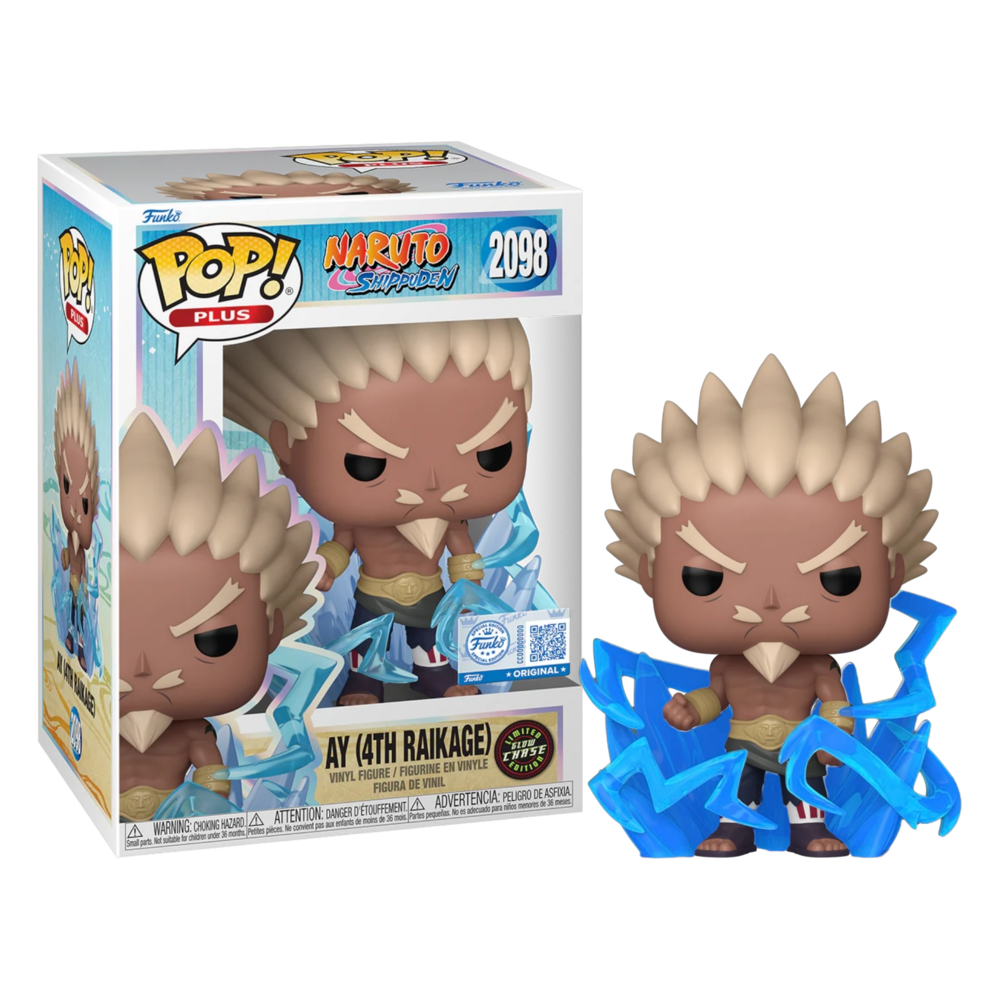 Funko POP Plus Naruto Shippuden Ay 4th Raikage Exclusive Chase [1]