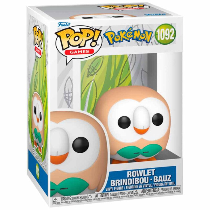 Funko POP Pokemon Rowlet - Brindibou - Bauz [2]