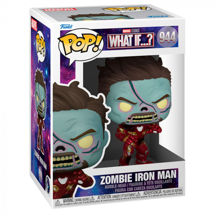 Funko POP! POP Marvel What If Zombie Iron Man [2]