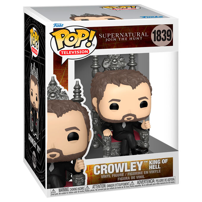 Funko POP Premium Supernatural Join the Hunt Death Crowley King of Hell [2]