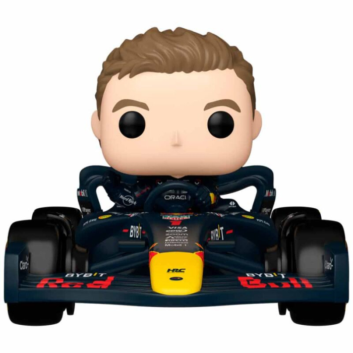 Funko POP Rides Super Deluxe Racing Oracle Red Bull Max Verstappen with RB20 [1]