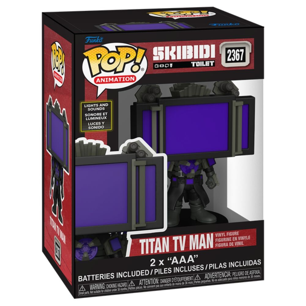 Funko POP SFX Skibidi Toilet Titan TV Man [2]