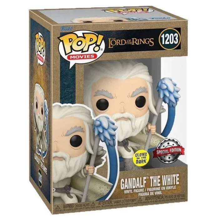 Funko POP Stapanul Inelelor Gandalf cel Alb Exclusiv [1]