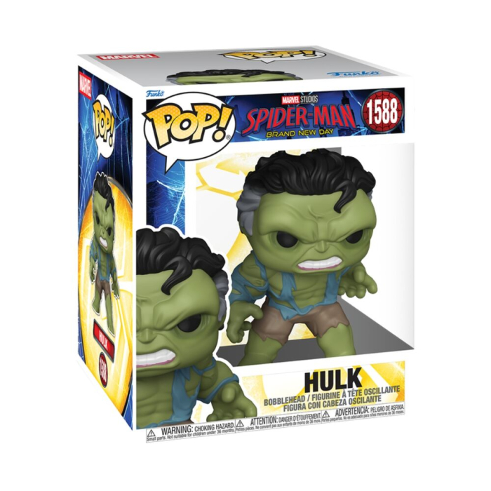 Funko POP Super Marvel Spider-Man Brand New Day Hulk [2]